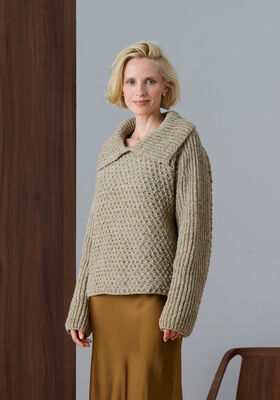 PULLOVER Landlust Soft Tweed 180 fra Lana Grossa