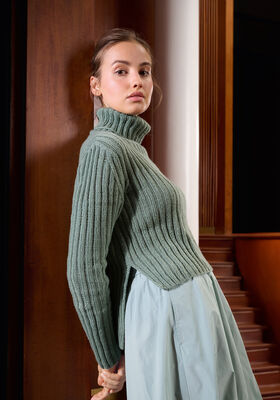 PULLOVER Cashmere Pure fra Lana Grossa