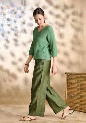 PULLOVER Landlust Sommerseide fra Lana Grossa