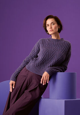 PULLOVER Cashmere Kiss fra Lana Grossa