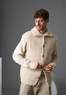 VEST Pelo Cashmere fra Lana Grossa