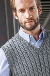 Lana Grossa SLIPOVER MED SNONINGER Cool Wool Alpaca