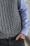 Lana Grossa SLIPOVER MED SNONINGER Cool Wool Alpaca