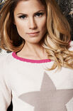 Lana Grossa SWEATER MED STJERNE Cool Wool Big