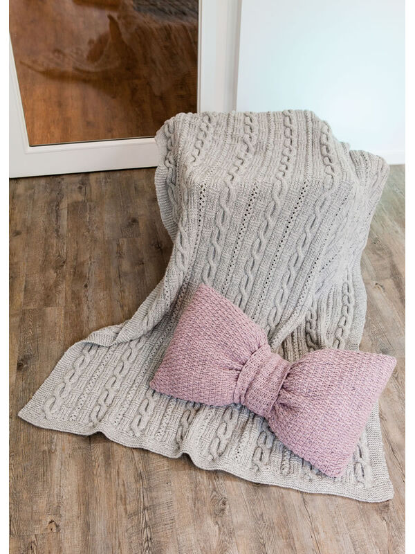Lana Grossa PLAID MED SNONINGS- OG HULMØNSTER Alta Moda Cashmere 16