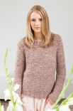 Lana Grossa SWEATER I RETSTRIK Silkhair