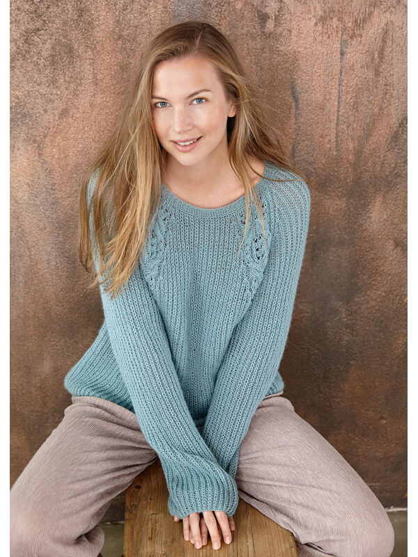 Lana Grossa PULLOVER Ecopuno - Strikkeopskrift (NO)