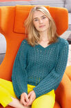 Lana Grossa PULLOVER Alta Moda Alpaca - Strikkeopskrift (NO)
