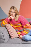 Lana Grossa PULLOVER Brigitte No. 3 - Strikkeopskrift (NO)