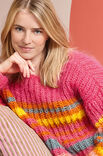 Lana Grossa PULLOVER Brigitte No. 3 - Strikkeopskrift (NO)