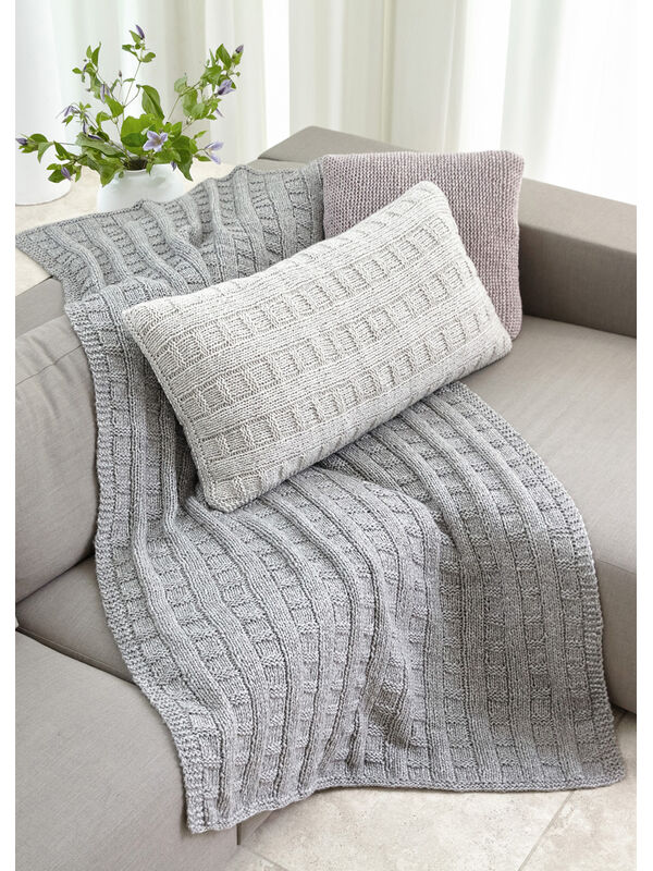 Lana Grossa PLAID Landlust Winterwolle - Strikkeopskrift (NO)