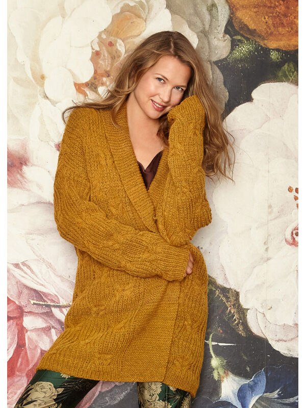 Lana Grossa CARDIGAN Alta Moda Alpaca - Strikkeopskrift (NO)
