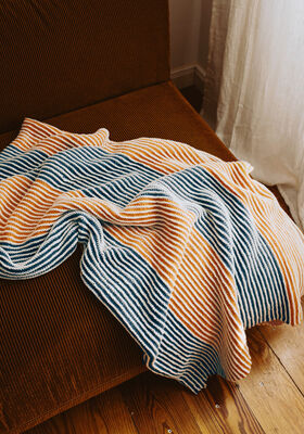 PLAID Landlust Alpaka Merino 160 - Strikkeopskrift (SE) fra Lana Grossa