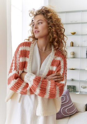CARDIGAN Lala Berlin Lovely Cotton - Strikkeopskrift (SE) fra Lana Grossa