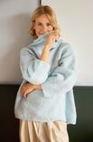 Lana Grossa RAGLANPULLOVER Alpaca Air - Strikkeopskrift (SE)