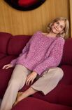 Lana Grossa PULLOVER Mohair Moda - Strikkeopskrift (SE)