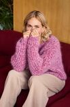 Lana Grossa PULLOVER Mohair Moda - Strikkeopskrift (SE)