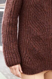Lana Grossa Sweater med patent- og snoningsmønster Alta Moda Alpaca/Splendid
