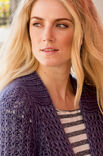 Lana Grossa RAGLANJAKKE I HALVPATENT Silkhair/Linarte