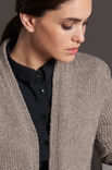 Lana Grossa JAKKE I GLAT MED PARTIER I RIB Alta Moda Cashmere 16