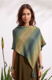 Lana Grossa PONCHO Summer Lace Dégradé