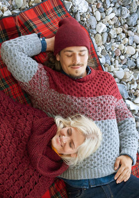 HERRESWEATER Cashmere 16 Fine fra Lana Grossa