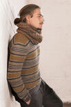Lana Grossa STRIBET SWEATER Alta Moda Alpaca