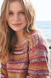 Lana Grossa SWEATER MED FLÆSEKANT A Mano