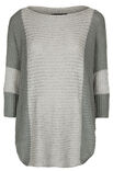 Lana Grossa SWEATER MED FLAGERMUSÆRMER Alta Moda Cotolana & Linarte