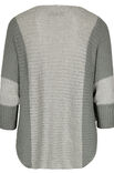 Lana Grossa SWEATER MED FLAGERMUSÆRMER Alta Moda Cotolana & Linarte