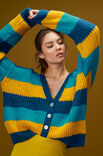 Lana Grossa CARDIGAN I HALVPATENTMØNSTER Brigitte No. 2