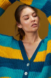 Lana Grossa CARDIGAN I HALVPATENTMØNSTER Brigitte No. 2