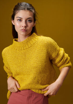 PULLOVER Lala Berlin Lovely Cotton & Brillino - Strikkeopskrift (NO) fra Lana Grossa