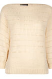 Lana Grossa SWEATER I HULMØNSTER Ecopuno