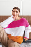 Lana Grossa SWEATER I HALVPATENTMØNSTER Per Fortuna