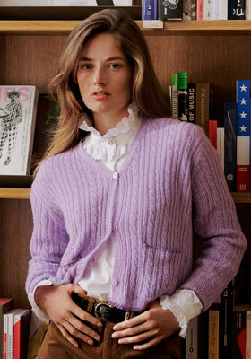 CARDIGAN Ecopuno & Brillino fra Lana Grossa