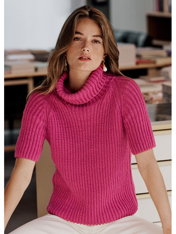 Lana Grossa PULLOVER Landlust Alpaka Merino 160 - Strikkeopskrift (SE)
