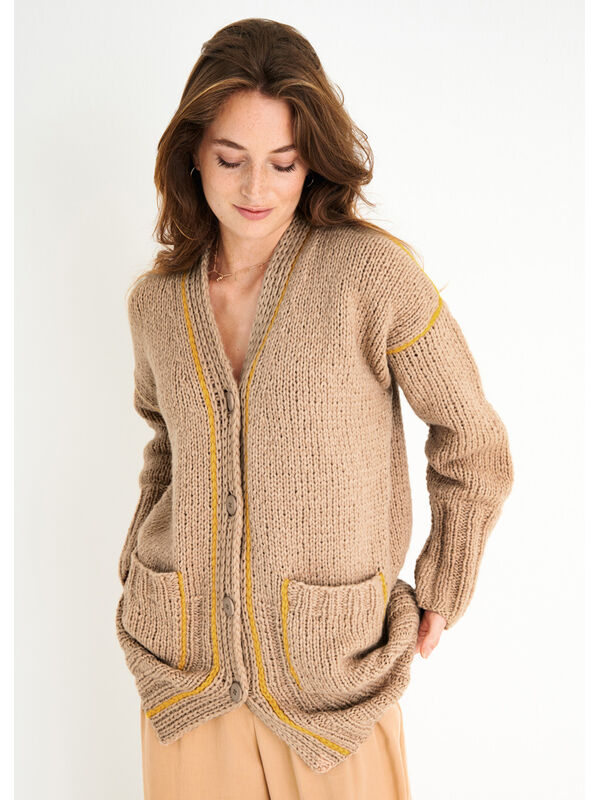 Lana Grossa CARDIGAN Lala Berlin Lovely Cotton Lala Berlin Lovely Cotton - Strikkeopskrift (SE)