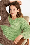 Lana Grossa PULLOVER Lala Berlin Lovely Cotton - Strikkeopskrift (SE)