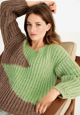 PULLOVER Lala Berlin Lovely Cotton - Strikkeopskrift (SE) fra Lana Grossa