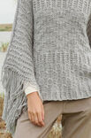 Lana Grossa PONCHO Alta Moda Cashmere 16 - Strikkeopskrift (SE)