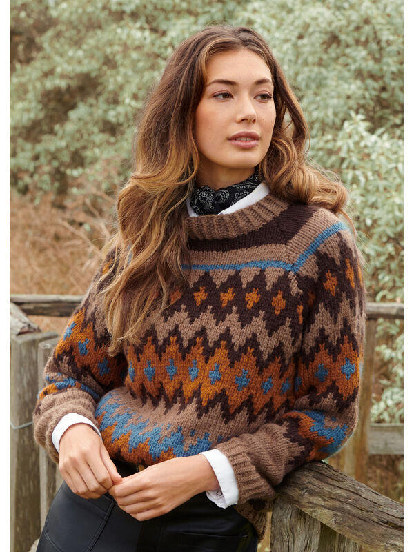 Lana Grossa PULLOVER Alta Moda Cashmere 16 - Strikkeopskrift (SE)