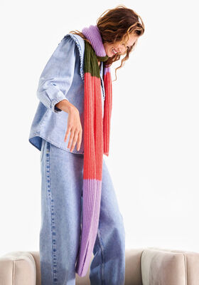 SCARF Ecopuno - Strikkeopskrift (SE) fra Lana Grossa