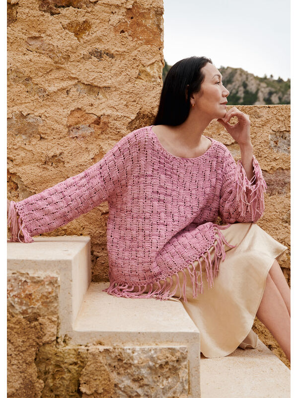 Lana Grossa PULLOVER Ecco - Strikkeopskrift (SE)