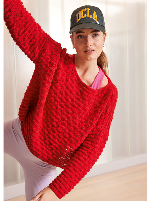 Lana Grossa PULLOVER Ecopuno - Strikkeopskrift (SE)