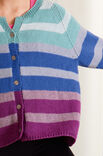 Lana Grossa CARDIGAN Brigitte No. 4 - Strikkeopskrift (SE)