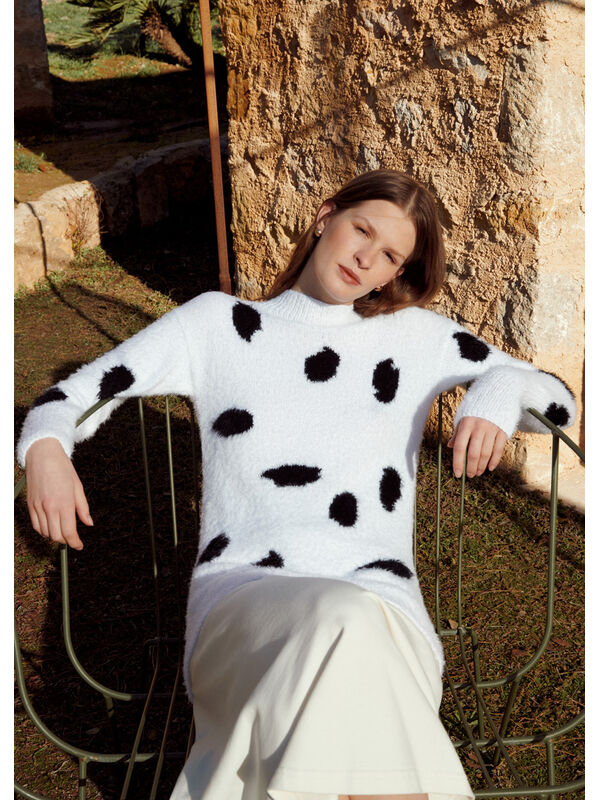 Lana Grossa PULLOVER Per Fortuna - Strikkeopskrift (SE)