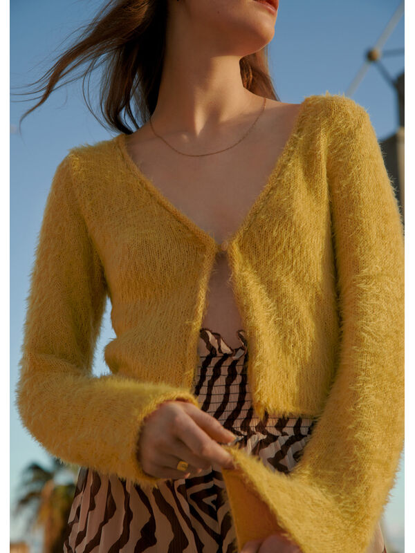 Lana Grossa CARDIGAN Per Fortuna - Strikkeopskrift (SE)