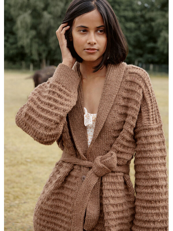 Lana Grossa VEST Alta Moda Alpaca - Strikkeopskrift (SE)