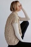 Lana Grossa SLIPOVER Natural Alpaca Pelo